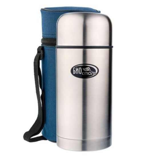 Изображение Термос Биосталь 0.75 с чехлом
