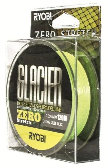 Изображение Плетеный шнур Ryobi PE Glacier 4х 120 м
