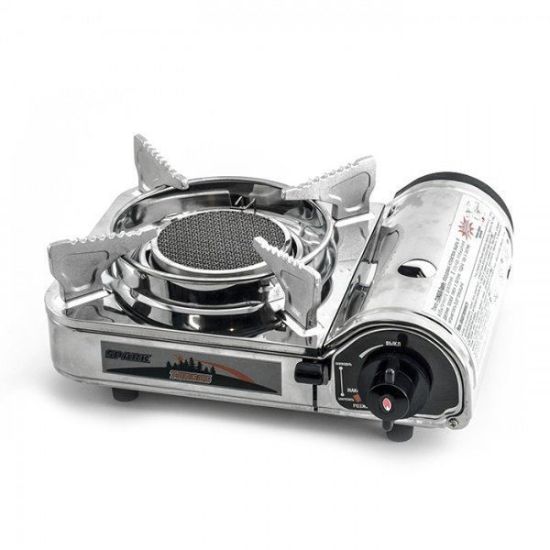 Изображение Газовая плита туристическая Следопыт Spark Керамическая
