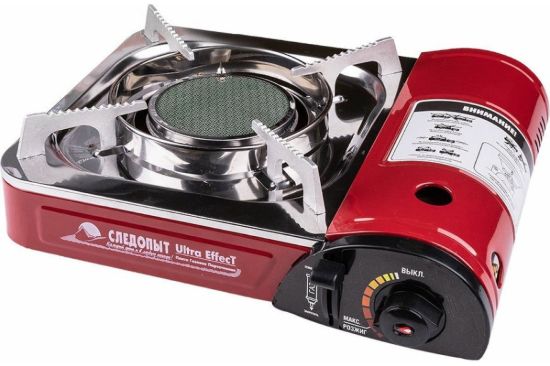 Изображение Газовая плита туристическая Следопыт Ultra effect Керамическая