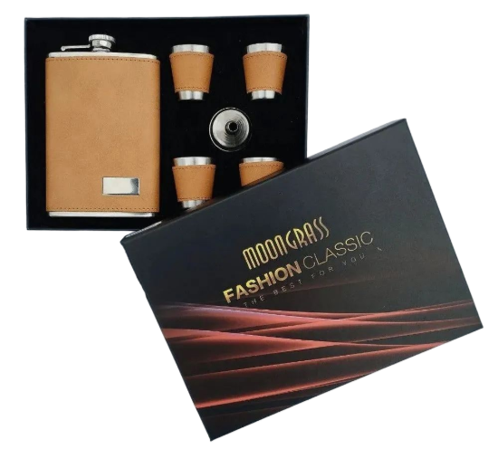 Изображение Подарочный набор Фляжка c рюмками