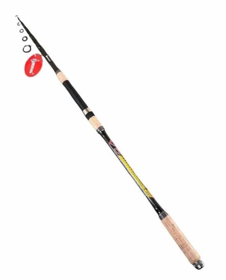 Изображение Удилище телескопическое с кольцами KumYang 3.6м 60-150г