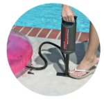 Изображение Насос ручной Intex Double Quick 2 36см