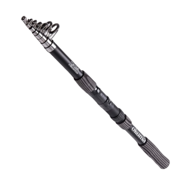 Изображение Удилище телескопическое с кольцами Okuma 1.8м 60-80г
