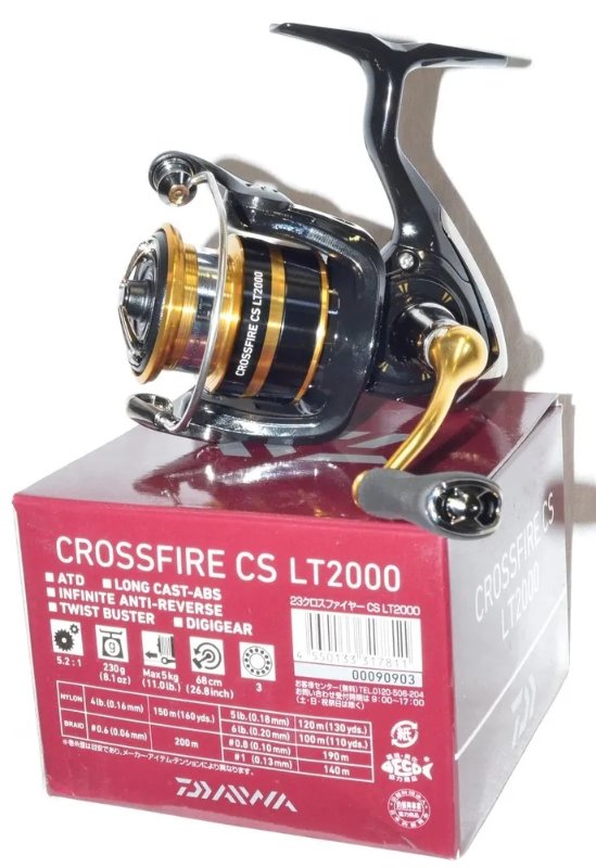 Изображение Катушка Daiwa Crossfire 23 CS LT 2500