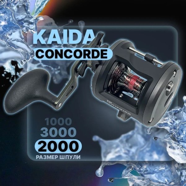 Изображение Катушка мультипликаторная Kaida Concorde CC200 L