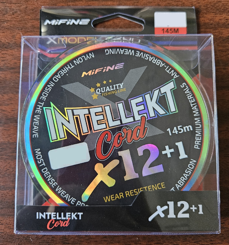 Изображение Плетеный шнур 12+1x Mifine Intellekt 145м 0.14мм