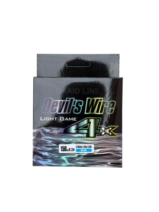 Изображение Плетеный шнур 4x Mifine Devil's Wire 150м 0.04мм