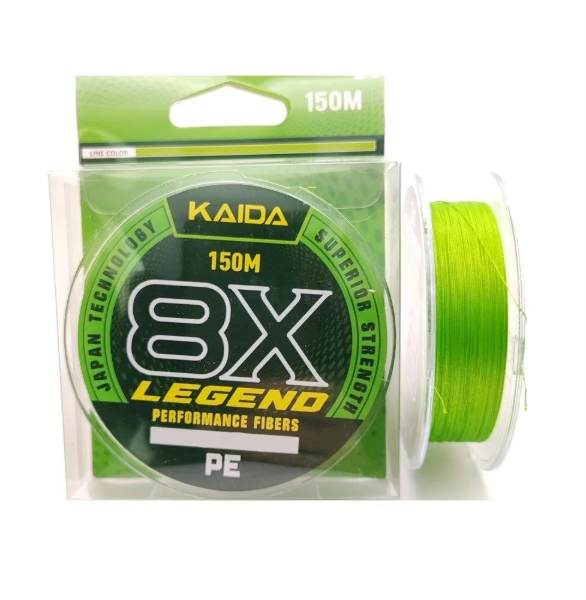 Изображение Плетеный шнур 8x Kaida Legend 150м 0.20мм
