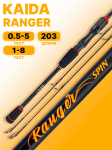 Изображение Спиннинг Kaida Ranger 2.03м 0.5-5/1-8г