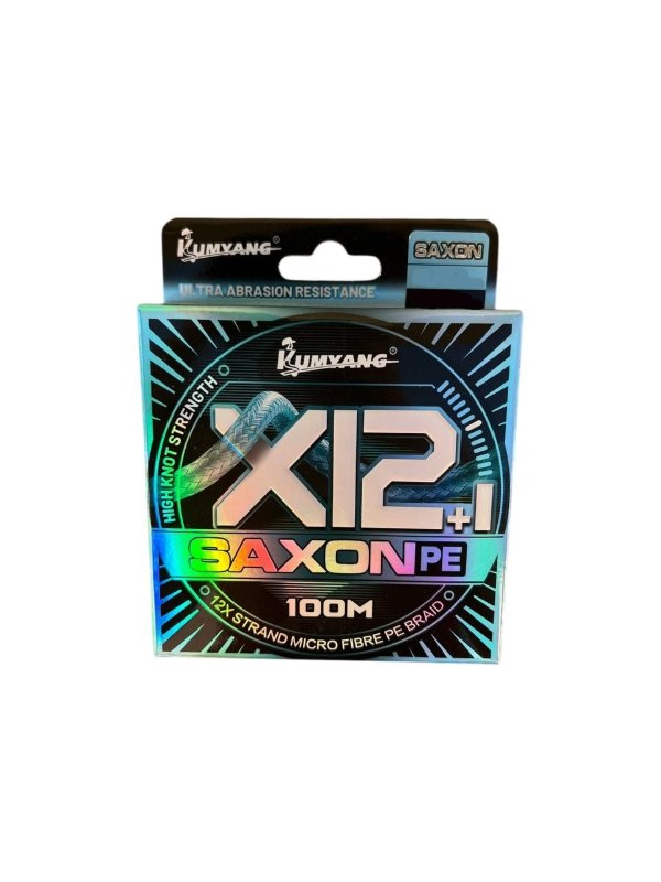 Изображение Плетеный шнур 12+1x Kumyang Saxon 100м 0.18мм
