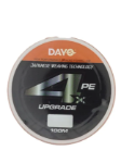 Изображение Плетеный шнур 4x Dayo Upgrade 100м 0.06мм Оранжевый