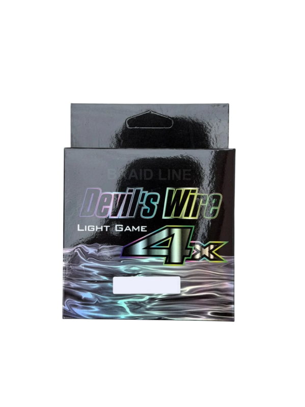 Изображение Плетеный шнур 4x Mifine Devil's Wire 150м 0.06мм Blue