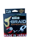 Изображение Плетеный шнур 8x Daiwa J-Braid Expedition 150м 0.13мм Dark Green