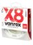 Изображение Плетеный шнур 8x Lucky John Vanrex 125м 0.12мм Fluo Green