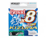 Изображение Плетеный шнур 8x Owner Kizuna 150м 0.15мм Green in the dark