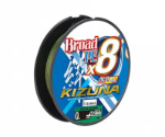 Изображение Плетеный шнур 8x Owner Kizuna 150м 0.12мм Green in the dark