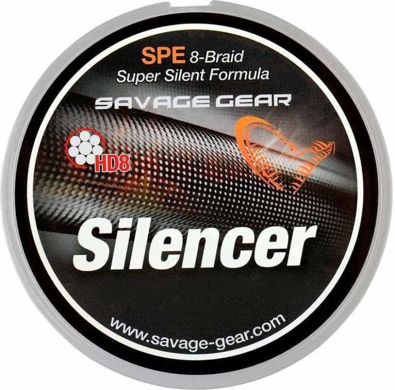 Изображение Плетеный шнур 8x Savage Gear Silencer 120м 0.15мм