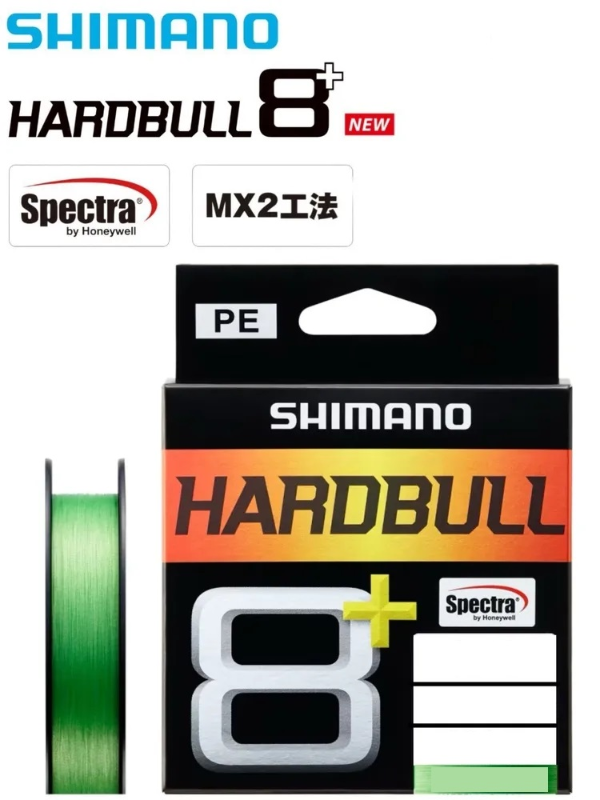 Изображение Плетеный шнур 8x Shimano HardBull+ 150м 1.2PE