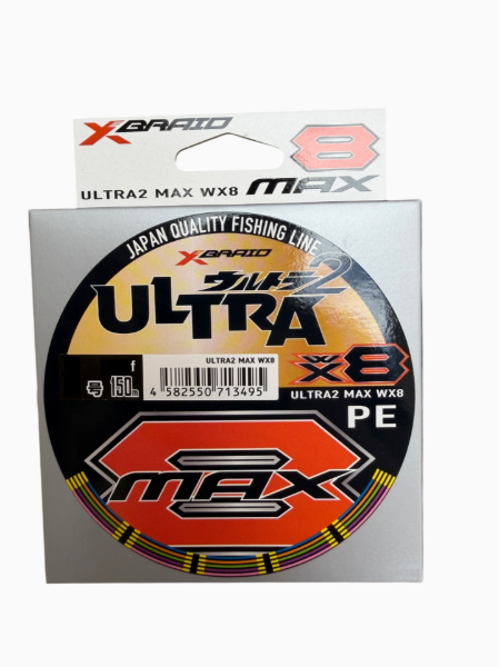Изображение Плетеный шнур 8x YGK Ultra2 150м 1.0PE Multicolor