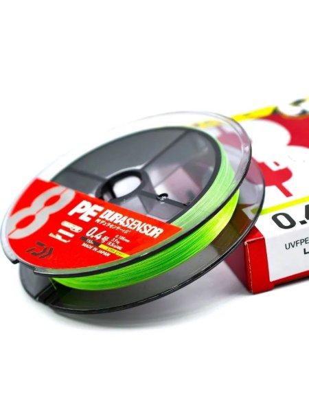 Изображение Плетеный шнур Daiwa Durasensor 150м 0.105мм Lime Green