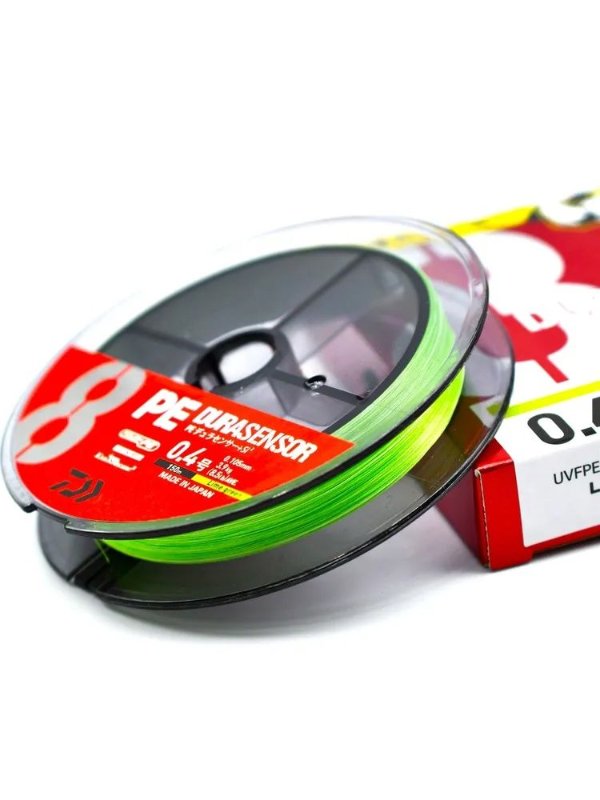 Изображение Плетеный шнур Daiwa Durasensor 150м 0.105мм Lime Green