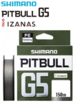 Изображение Плетеный шнур Shimano Pitbull G5 150м 1.2PE Steel Gray