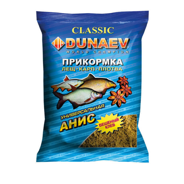 Изображение Прикормка DUNAEV КЛАССИКА 0.9кг Анис