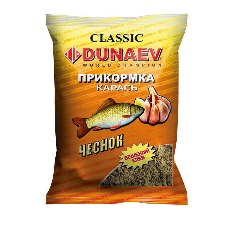 Изображение Прикормка DUNAEV КЛАССИКА 0.9кг Карась Чеснок