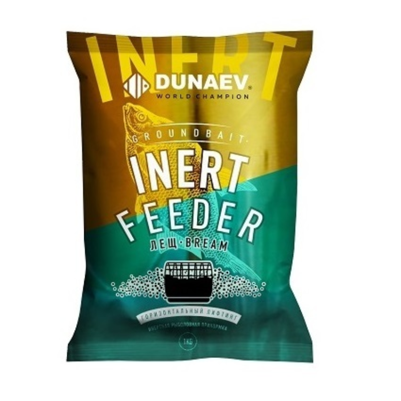 Изображение Прикормка DUNAEV-INERT FEEDER 1кг Лещ
