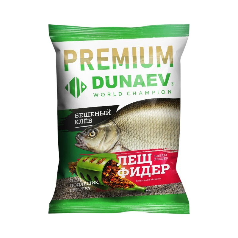 Изображение Прикормка DUNAEV-PREMIUM 1кг Лещ Фидер