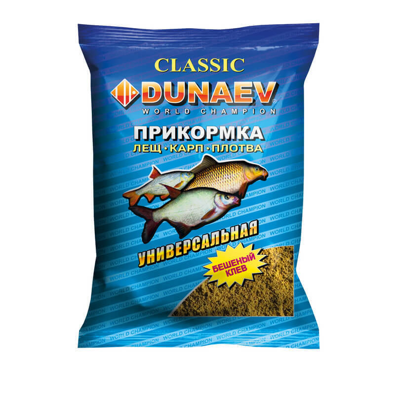 Изображение Прикормка DUNAEV КЛАССИКА 0.9кг Универсальная