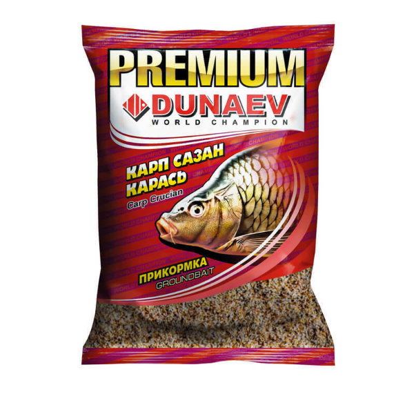 Изображение Прикормка DUNAEV-PREMIUM 1кг Карп-Сазан Креветка