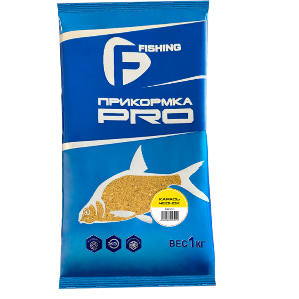 Изображение Прикормка F-Fishing Премиум Карась-чеснок 1кг