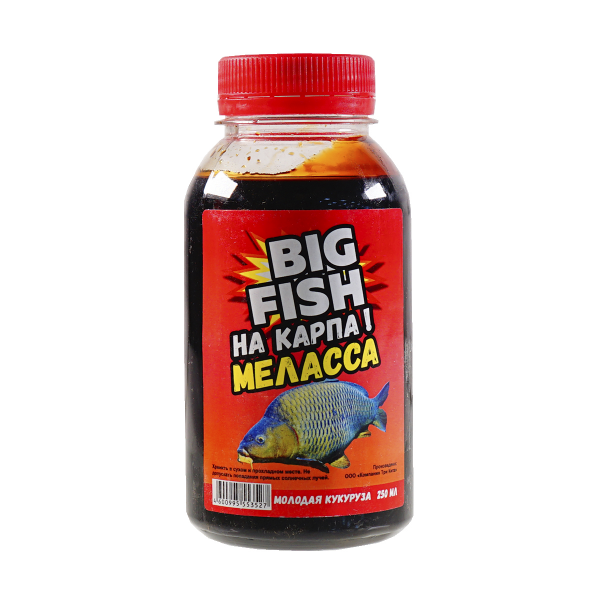 Изображение Меласса Big Fish 250мл Молодая кукуруза