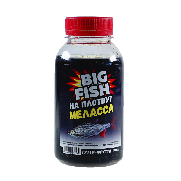 Изображение Меласса Big Fish 250мл Тутти-Фрутти