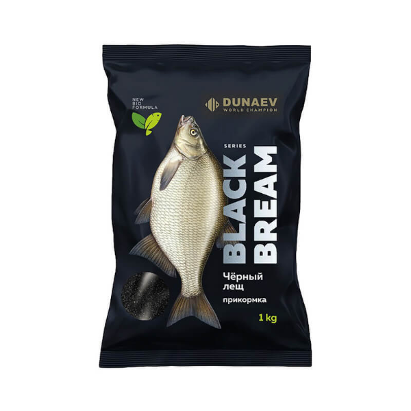 Изображение Прикормка DUNAEV BLACK Series 1 кг BREAM