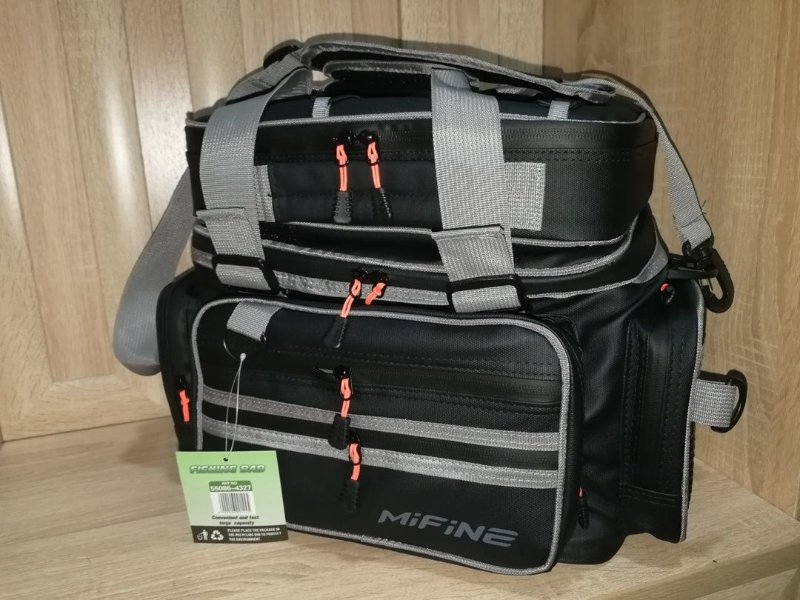 Изображение Рыболовная термосумка Mifine Черная 55086-4327BK