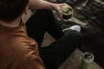 Изображение Термос Bobber Flask 1.0л Зеленая