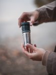 Изображение Термос Арктика 0.9л Зеленый с ситечком 106