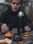 Изображение Термос Арктика 0.9л Черный с ситечком 106