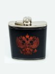Изображение Фляга металлическая Герб России 473мл 16oz